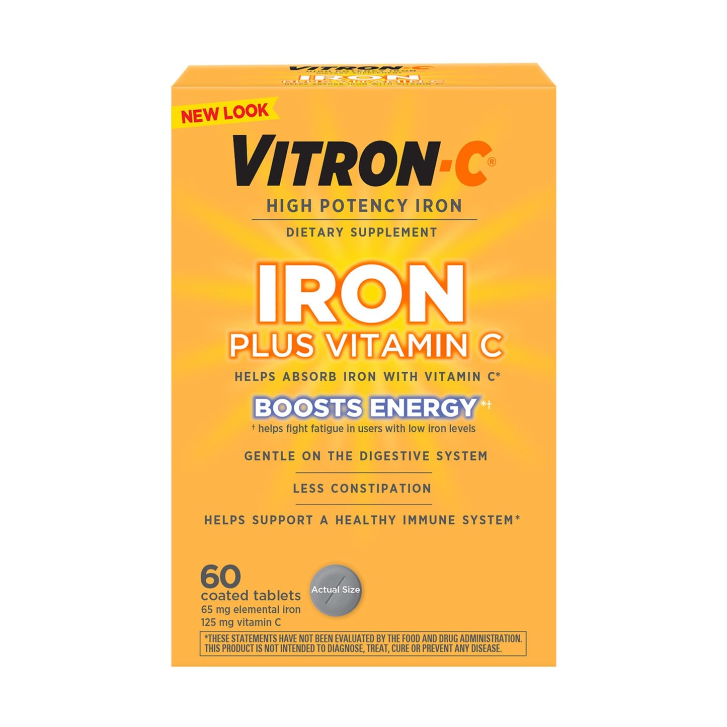 Vitron-C Iron Supplement Tablet 60