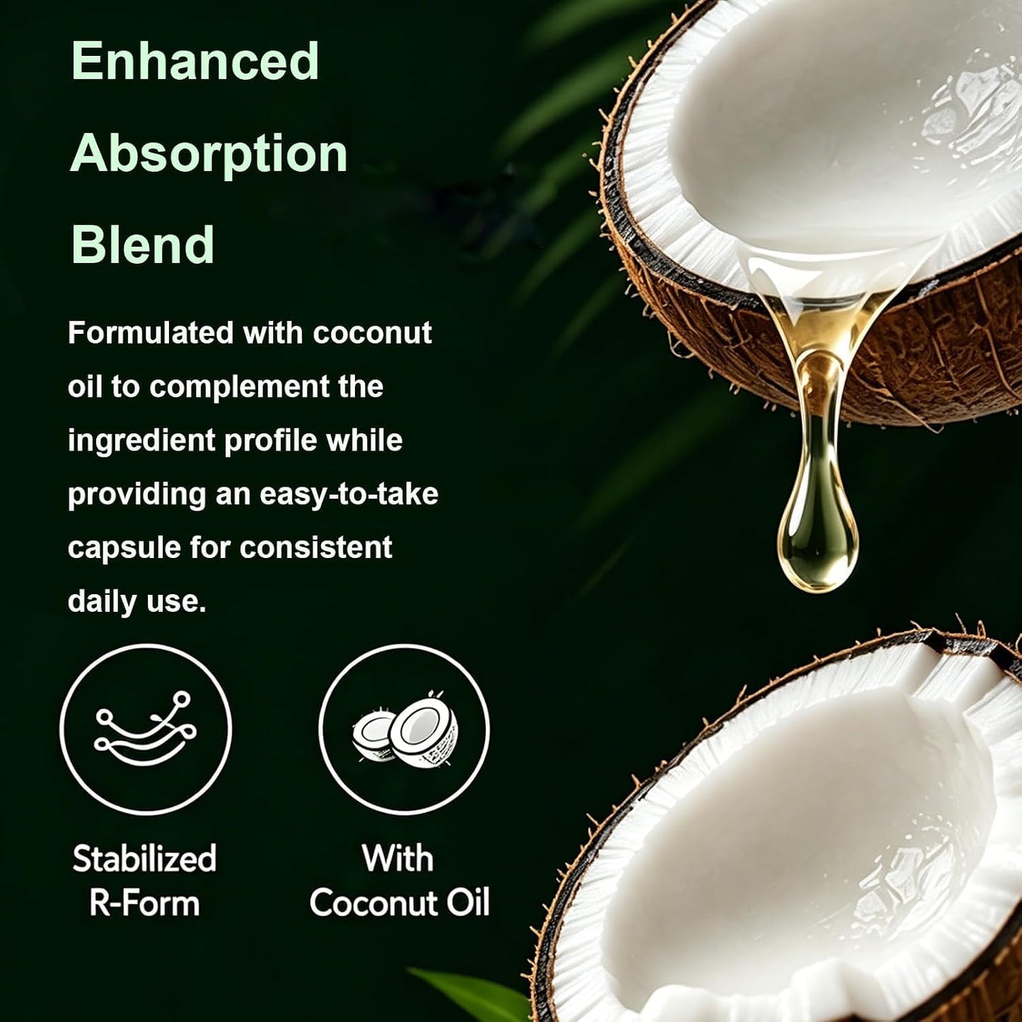 Molana Pumpkin Root of Nature R-Alpha Lipoic Acid with Coconut Oil Capsules, 90 Count