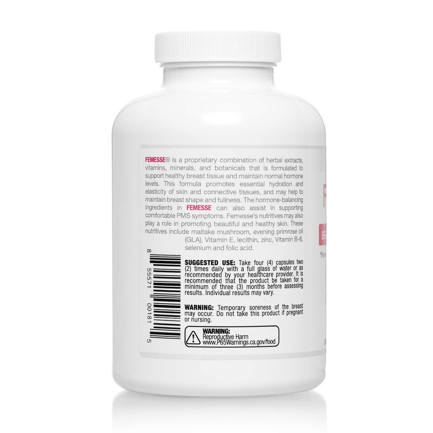 Arthur Andrew Medical Femesse Breast and Balance Beauty and Hormone Support Capsules, 240