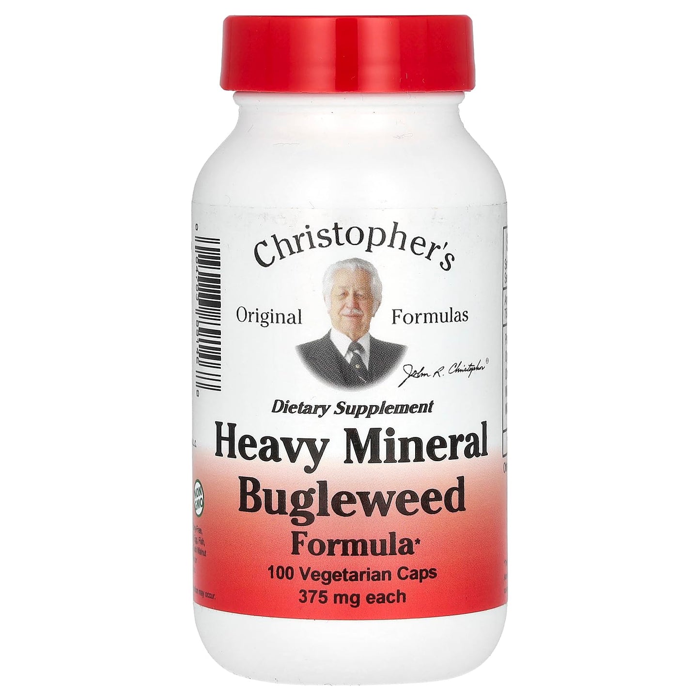 Christopher's Original Formulas Heavy Mineral Bugleweed Formula Capsules 100