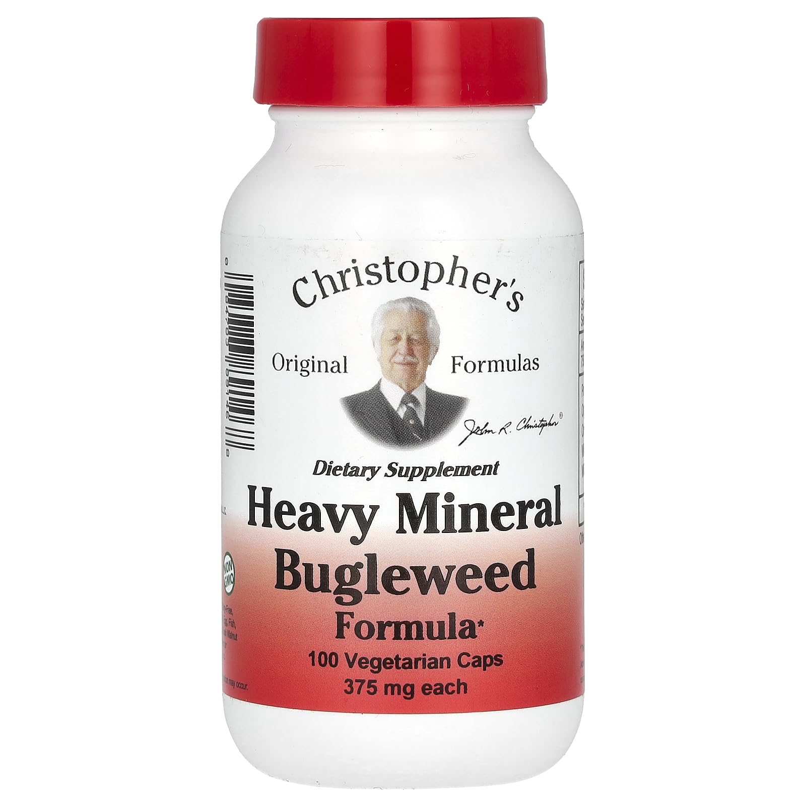 Christopher's Original Formulas Heavy Mineral Bugleweed Formula Capsules 100