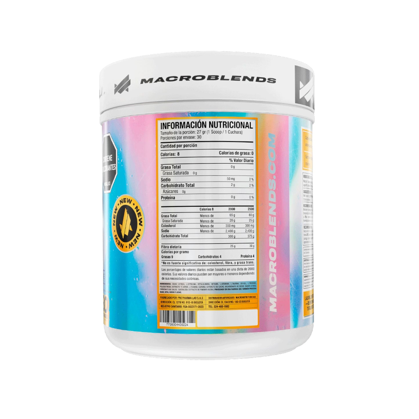 MACROBLENDS RM Electric Yellow Powder 28