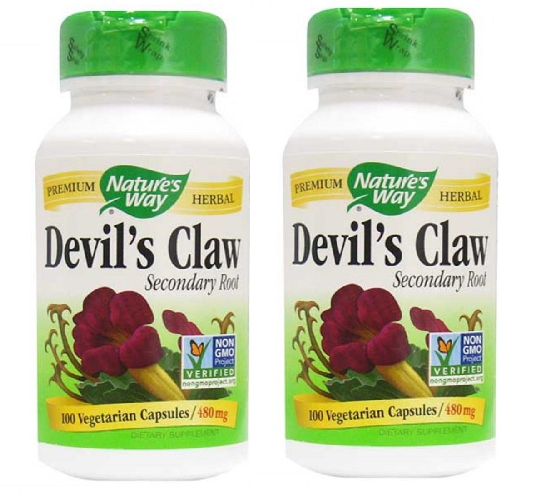 Nature's Way Devils Claw Root Capsules 200 Capsules