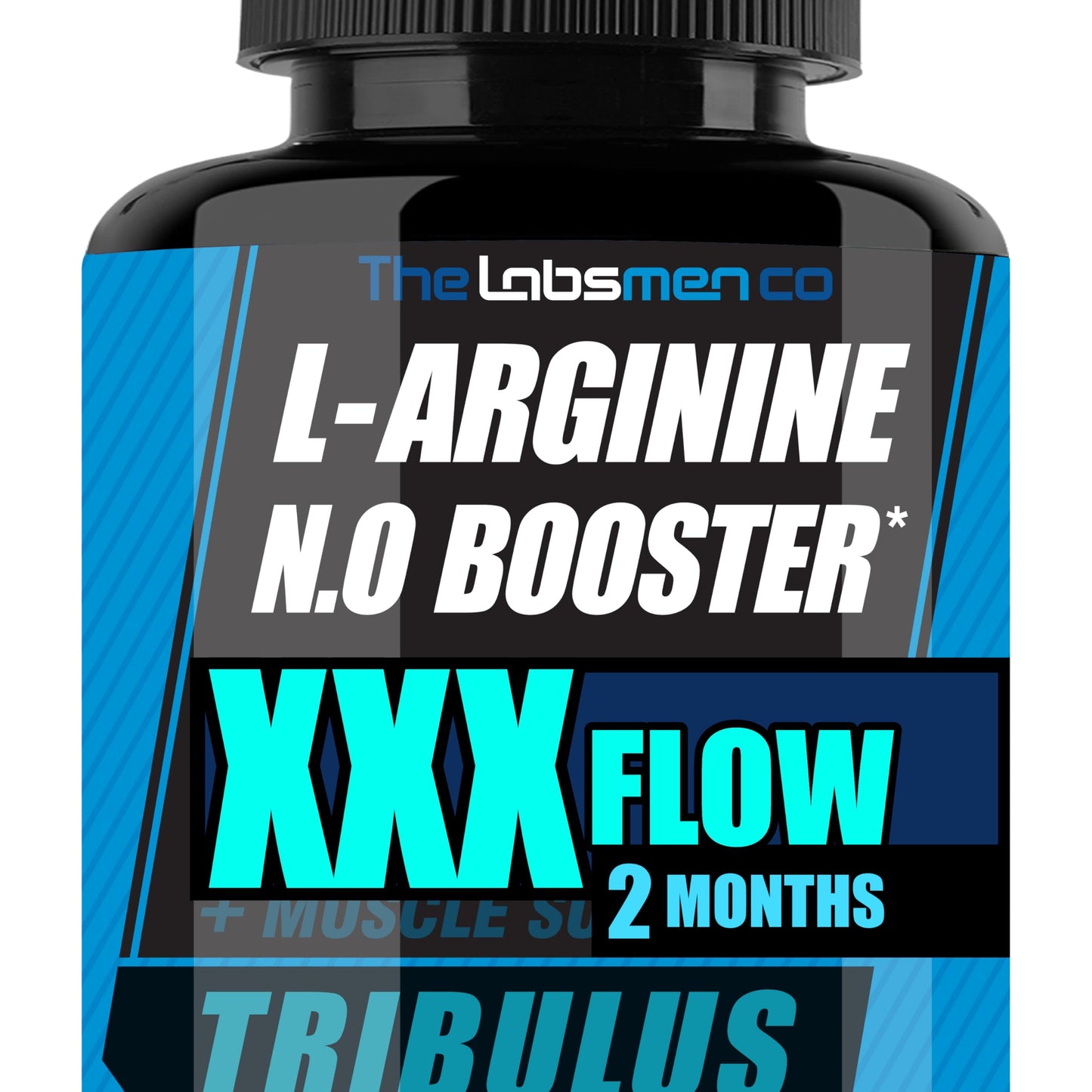 THELABSMENCO L-Arginine Nitric Oxide Supplement Capsules 120 Count