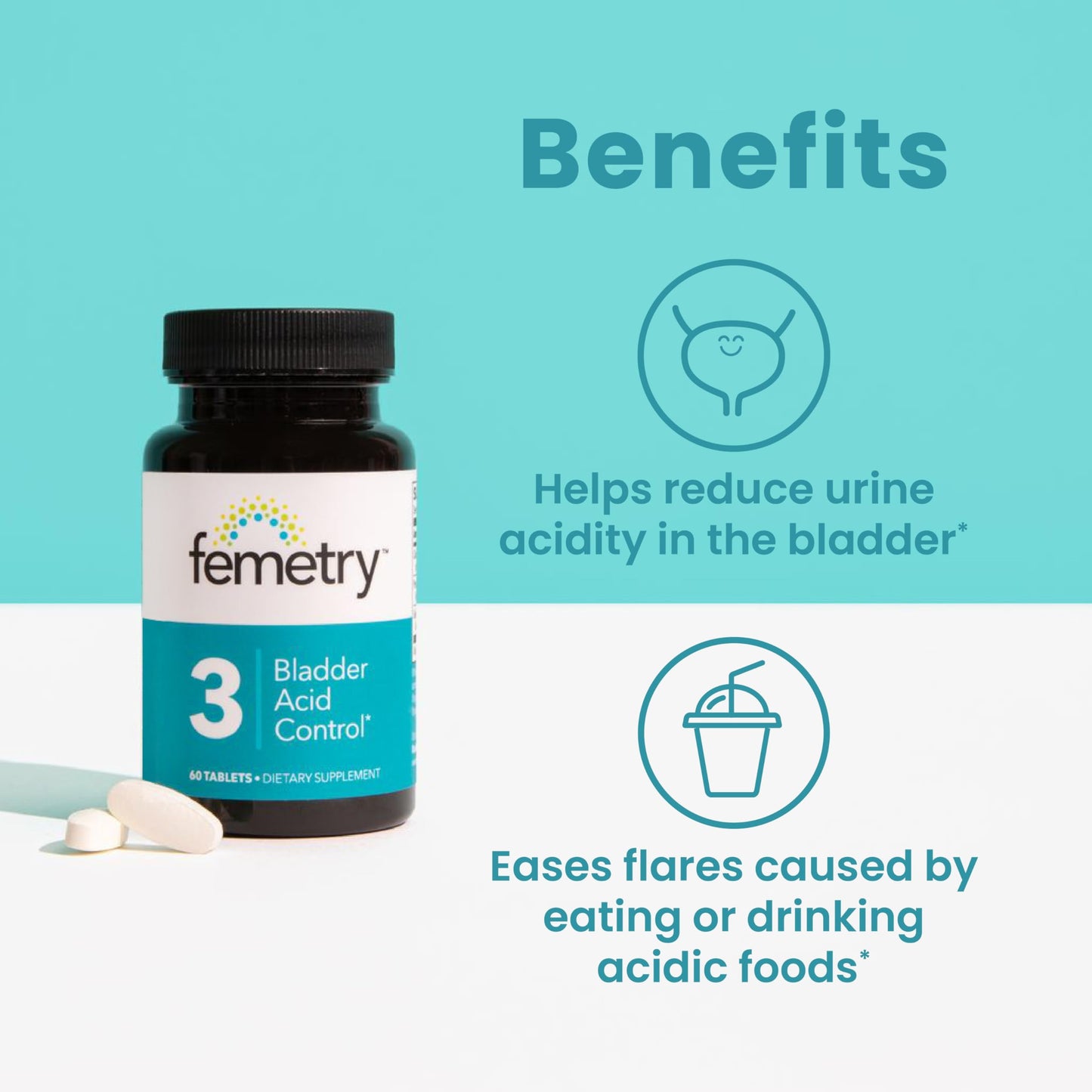LifeSeasons Femetry Bundle Urinary & Bladder Support Kit 3 Capsules