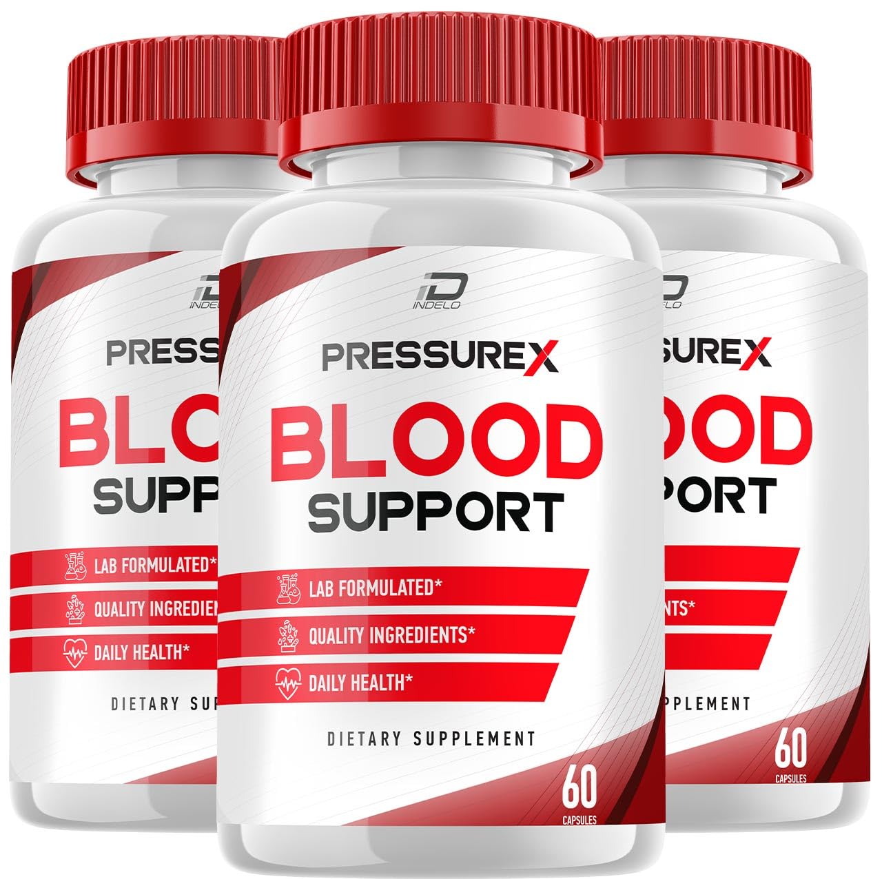 Indelo Pressure X Supplement - Advanced Formula PressureX Advanced Support 180 Capsules
