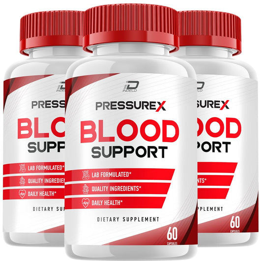 Indelo Pressure X Supplement - Advanced Formula PressureX Advanced Support 180 Capsules