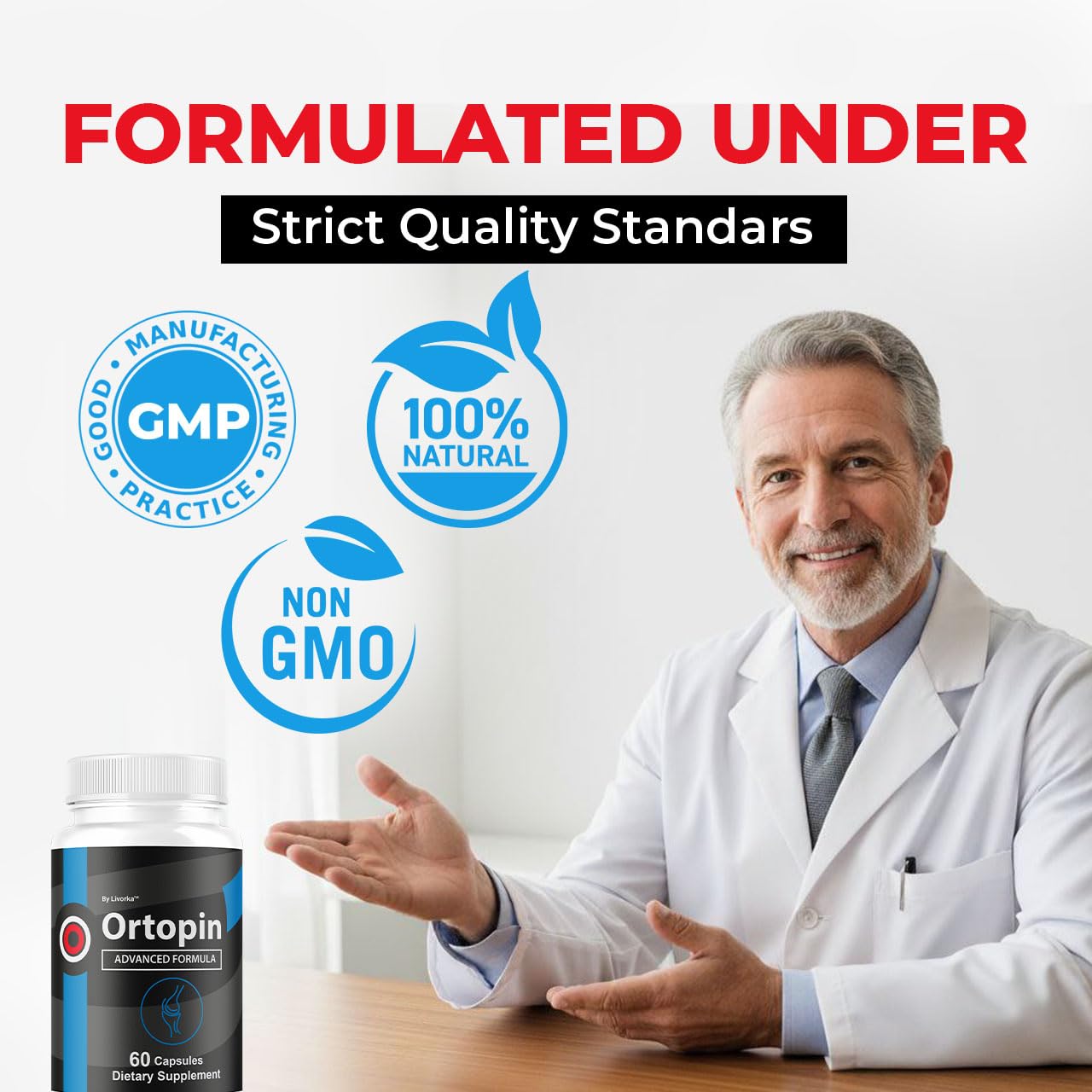 LIVORKA Ortopin Capsules 60 Count