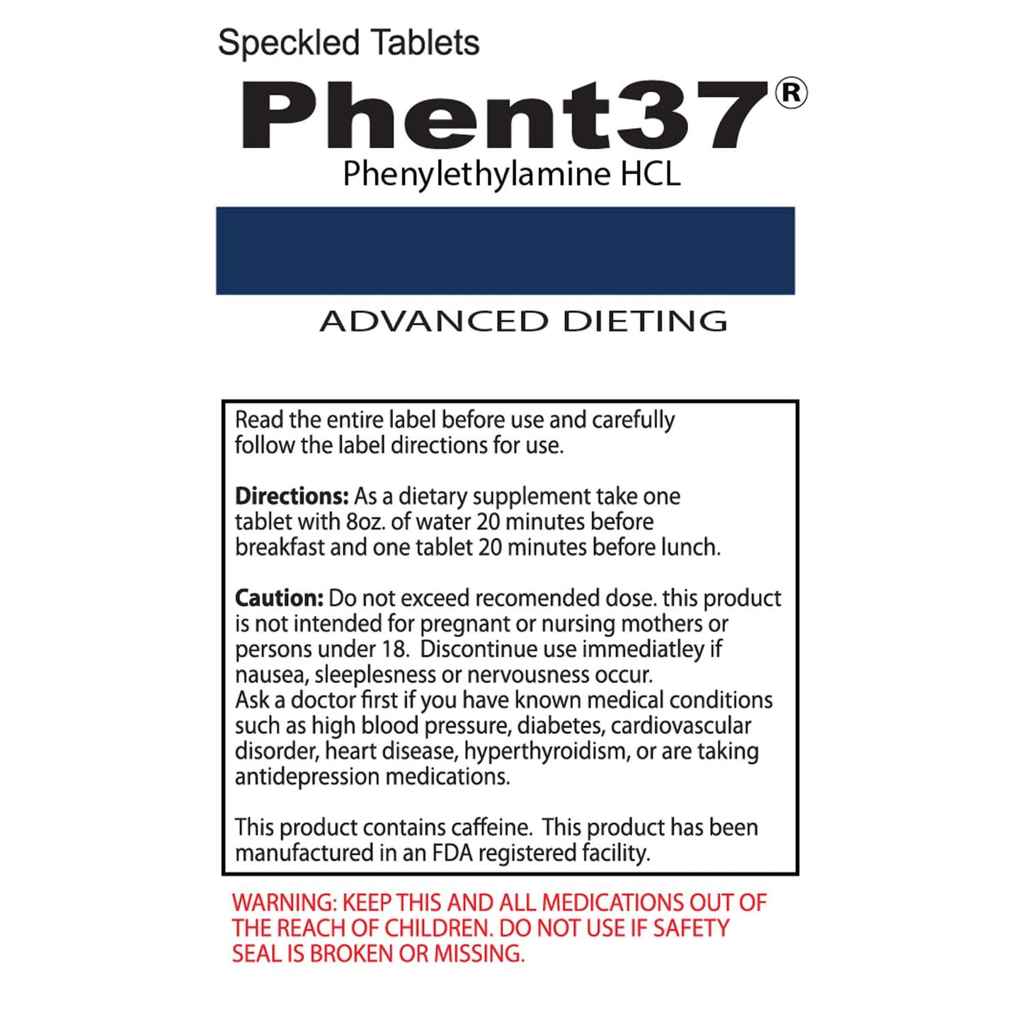 Vitamart Phent37 Capsule 60 Count