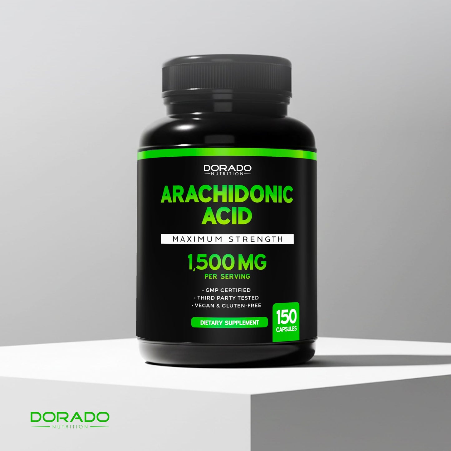 DORADO NUTRITION Arachidonic Acid Supplement 1500mg Capsule 150 Capsules