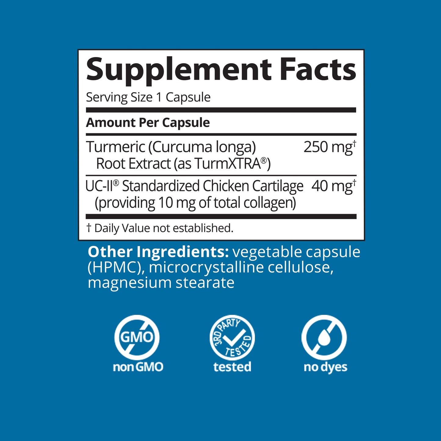 Solv Wellness Joint Support Supplement Capsule, Turmeric Curcumin + Type II Collagen for Joint Comfort, Mobility & Flexibility, 30 Capsules