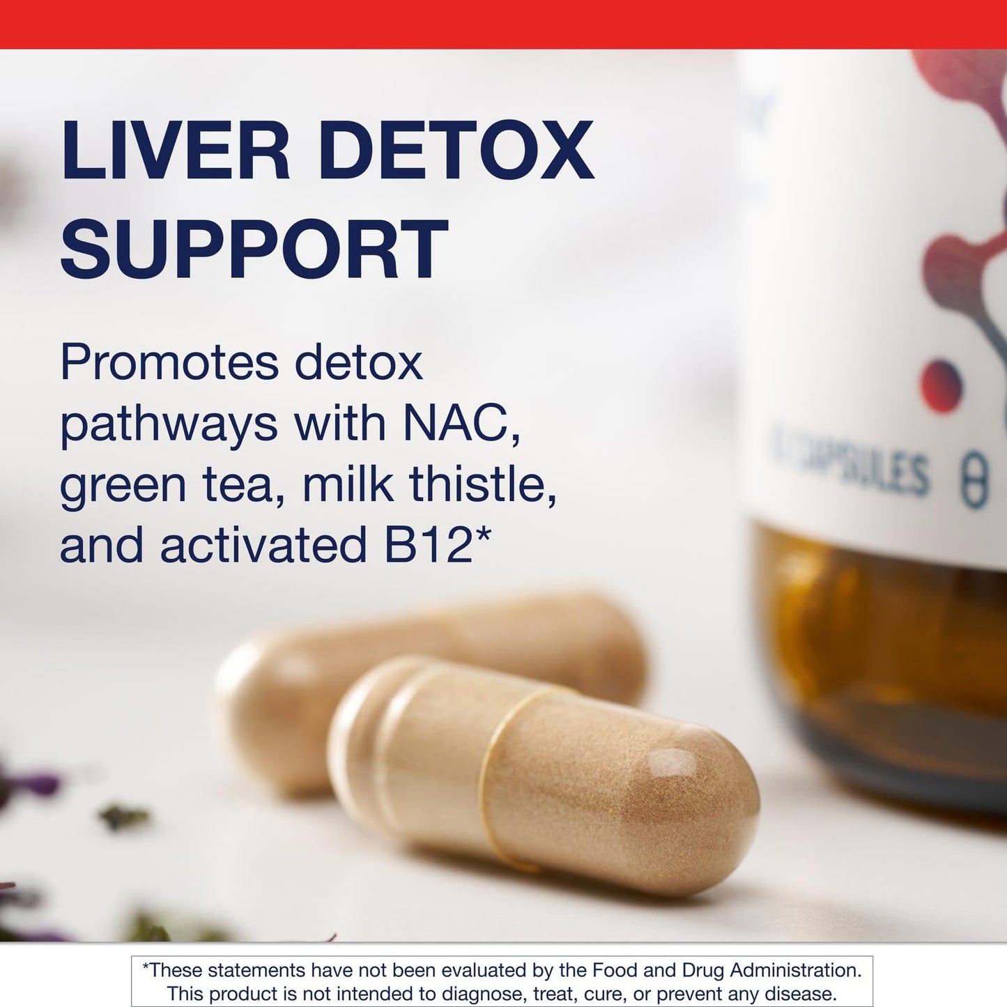 Metagenics AdvaClear Daily Detox Support Capsule, 42 Count