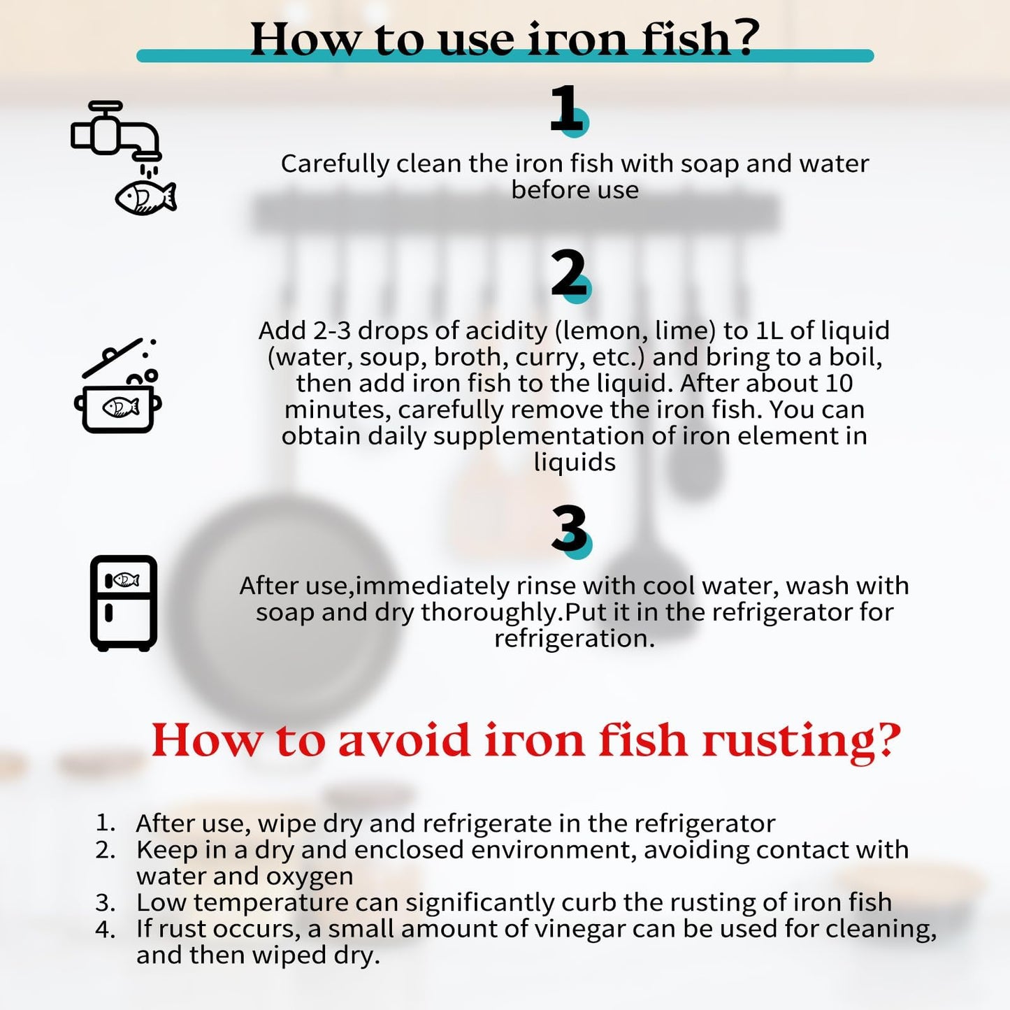 AOzT Fish Shaped Cast Iron Simmering Tools Tablet 1