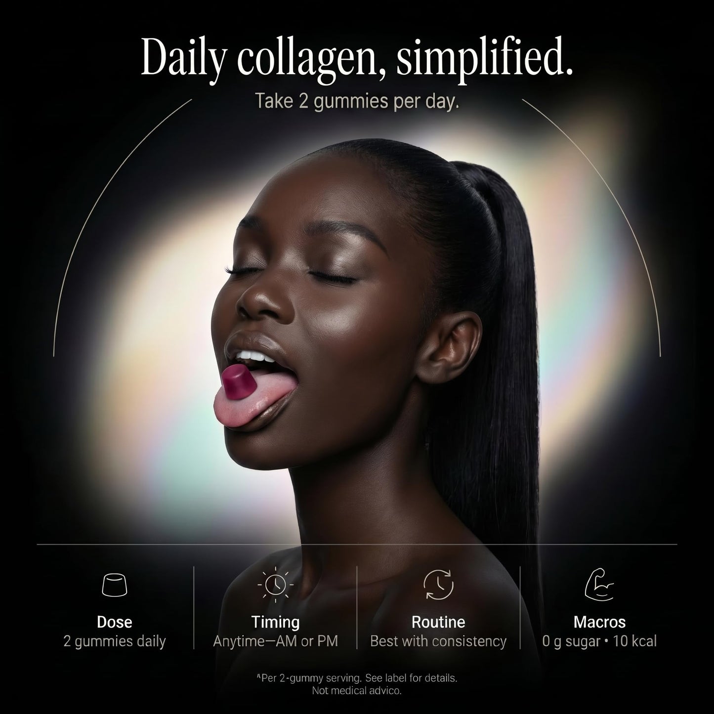 Wellneum Collagen Peptides Gummies Sugar Free 3000mg Multi Collagen Blend for Hair, Skin & Nails Support + 1500mg Keratin + 3000mcg Biotin, Hyaluronic Acid, Vitamin C & Zinc, 60 Gummies