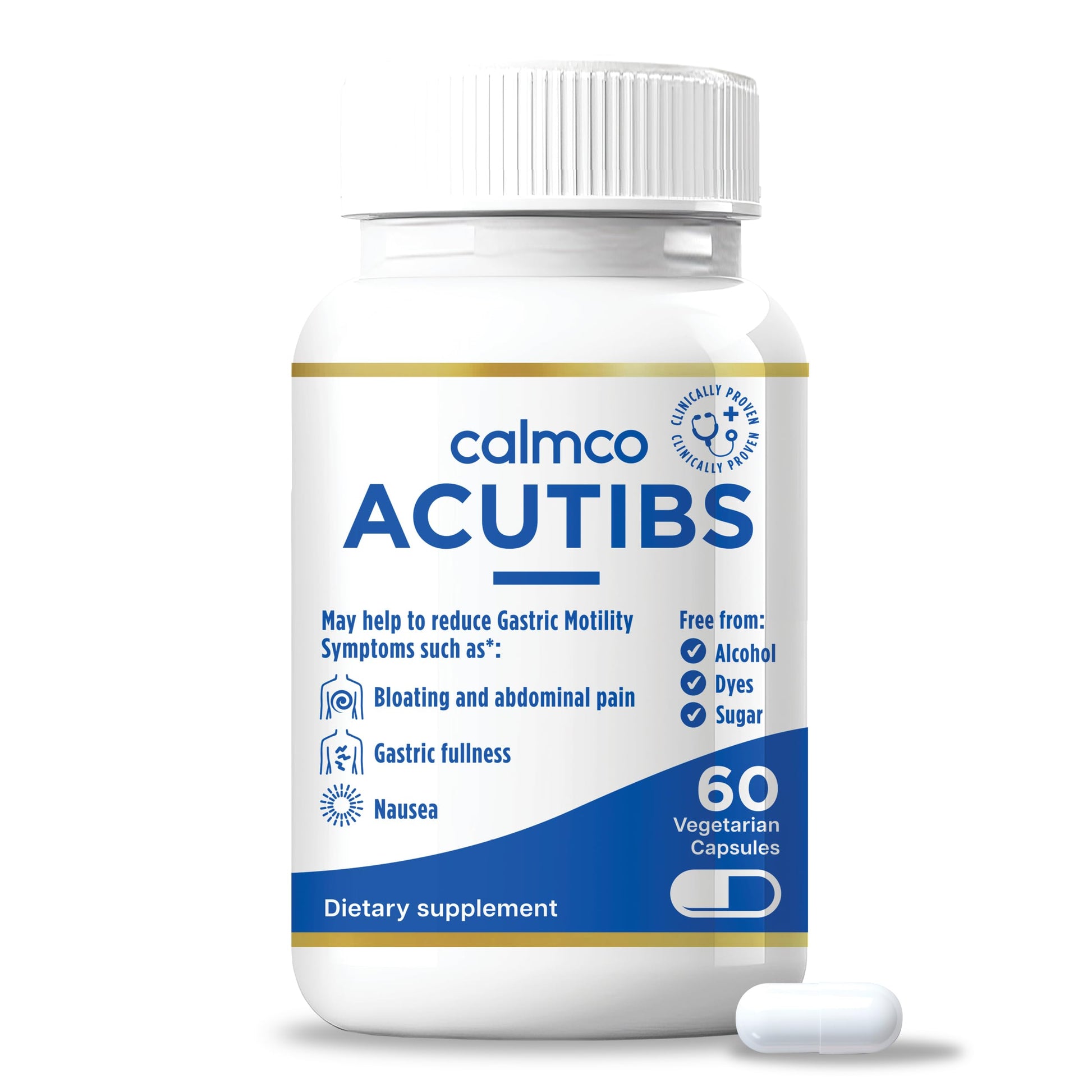 CalmCo Acutibs Vegan Capsules, 60 Capsules