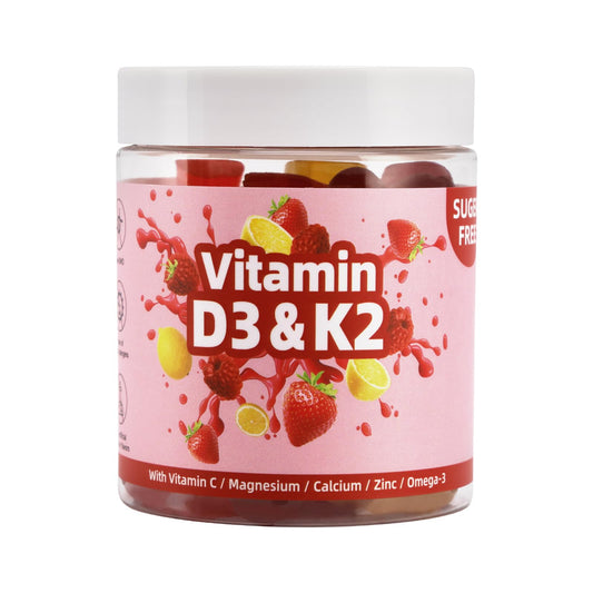 Bruce & Shark Vitamin D3 + K2 Gummies 60 Count
