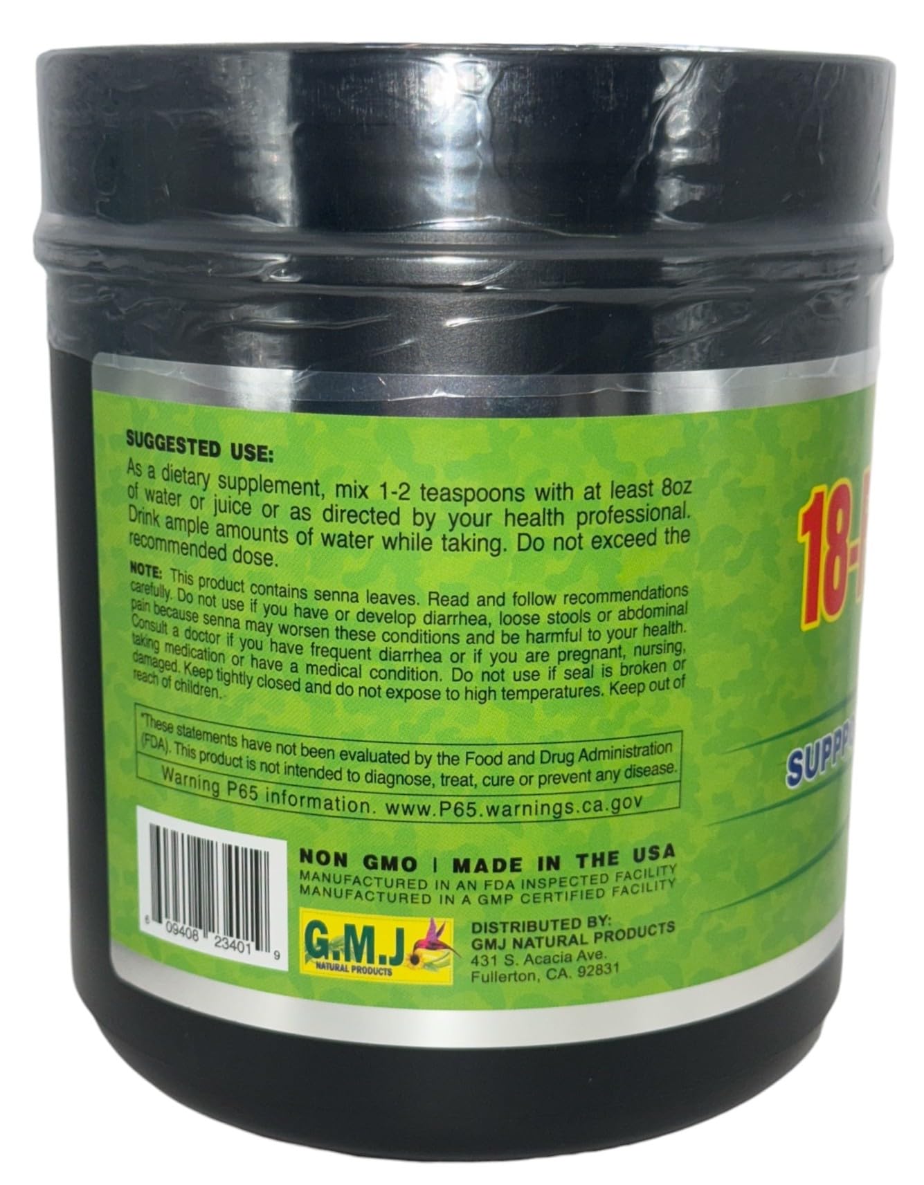 G.M.J FIBRA 18 Super MAX Powder, 14.1 oz, Pack of 2