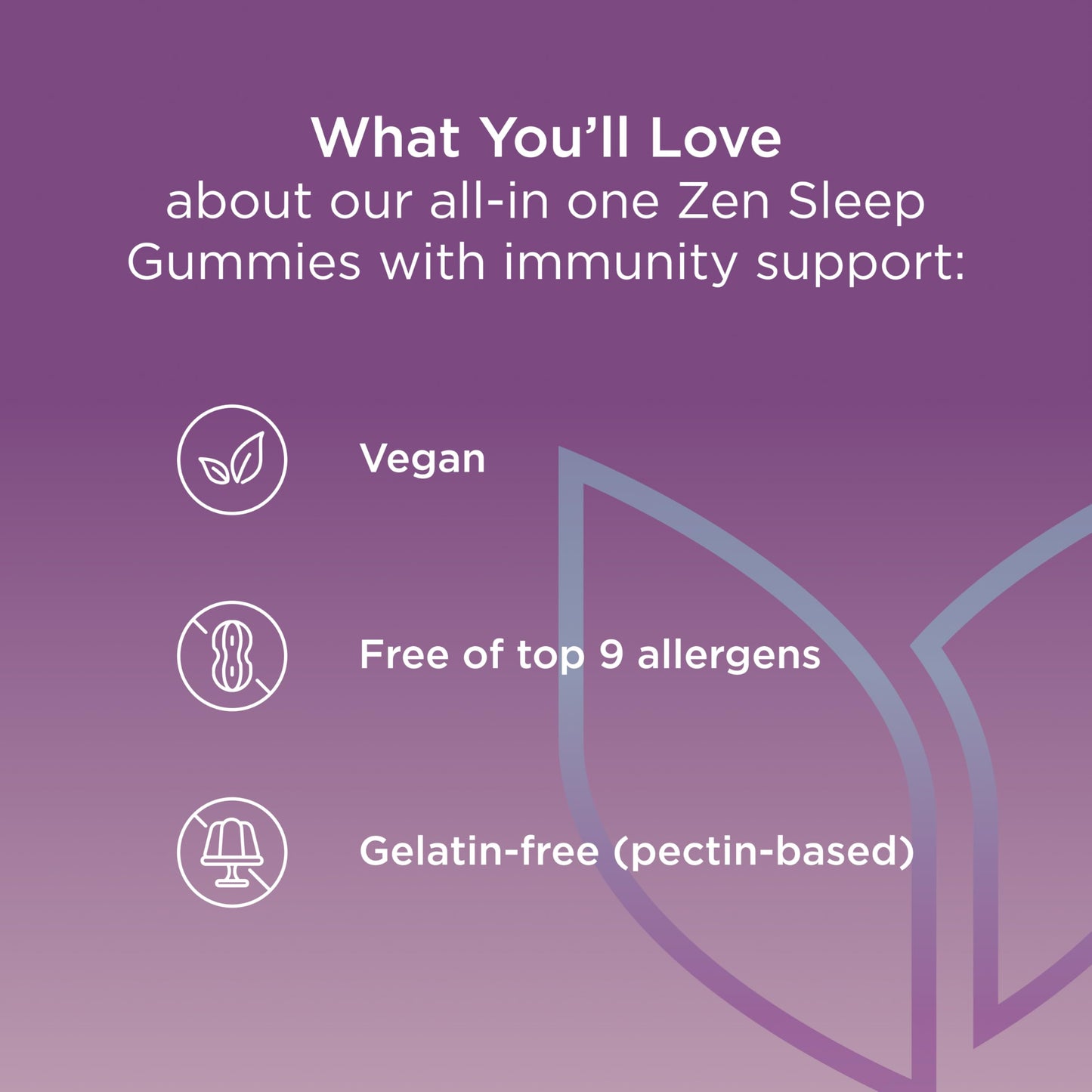 Hyland's Rest and Fortify Zen Sleep Aid and Immune Support Gummies, 42 Count