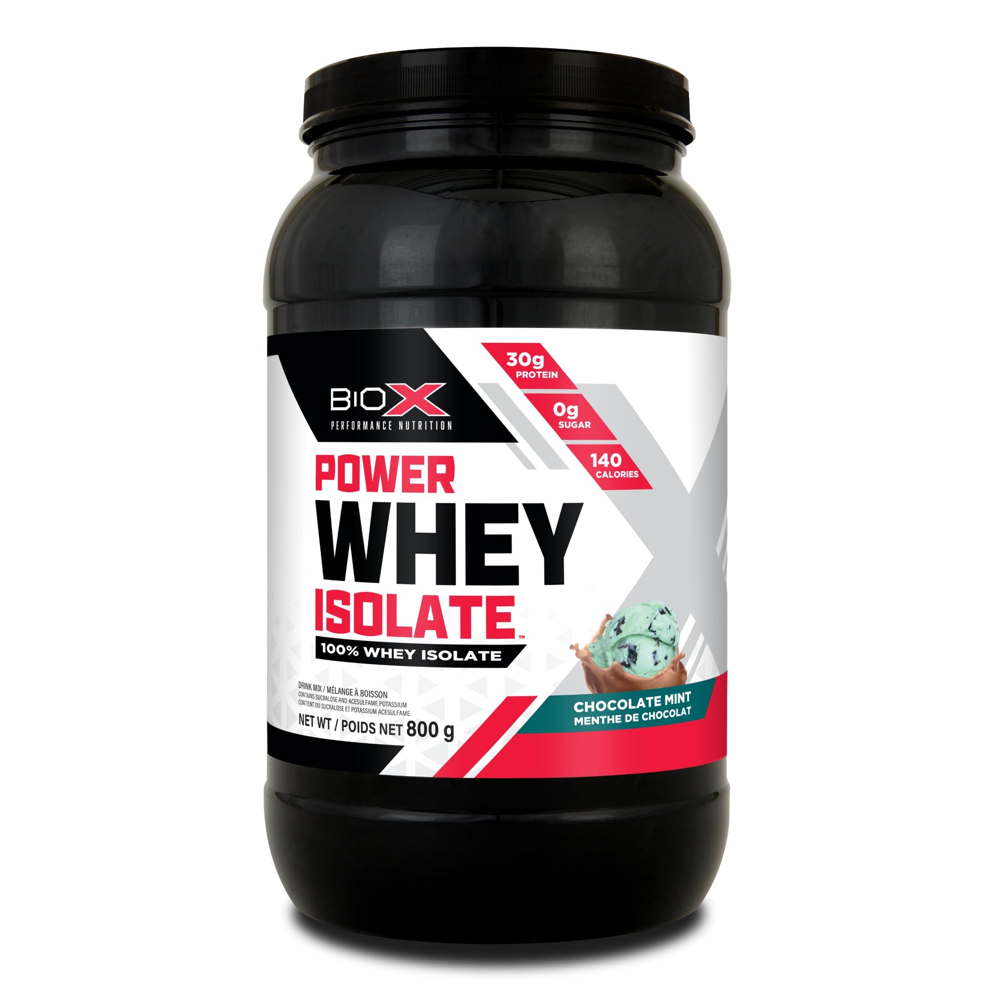 BIOX PERFORMANCE NUTRITION BioX Power Whey Isolate Protein Powder 28.8 oz
