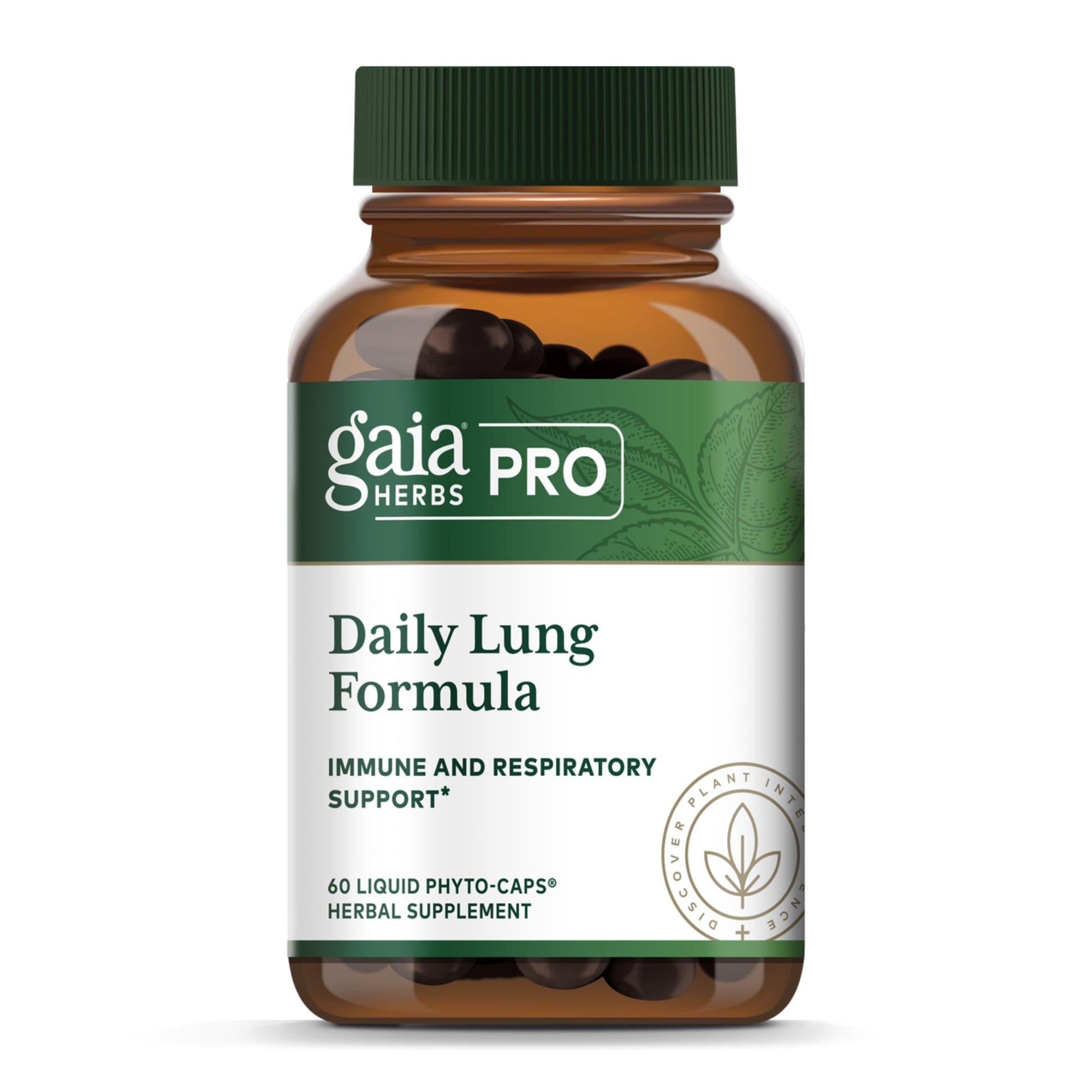Gaia Herbs PRO Daily Lung Formula Capsule, 60 Count