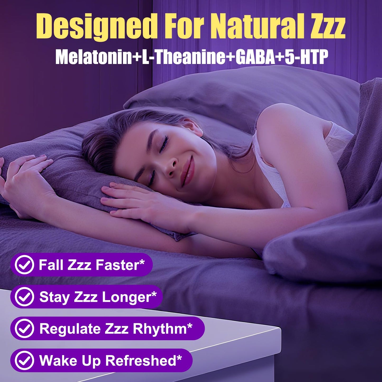 BSSTABBON Natural Melatonin 20mg Gummies, 120 Count