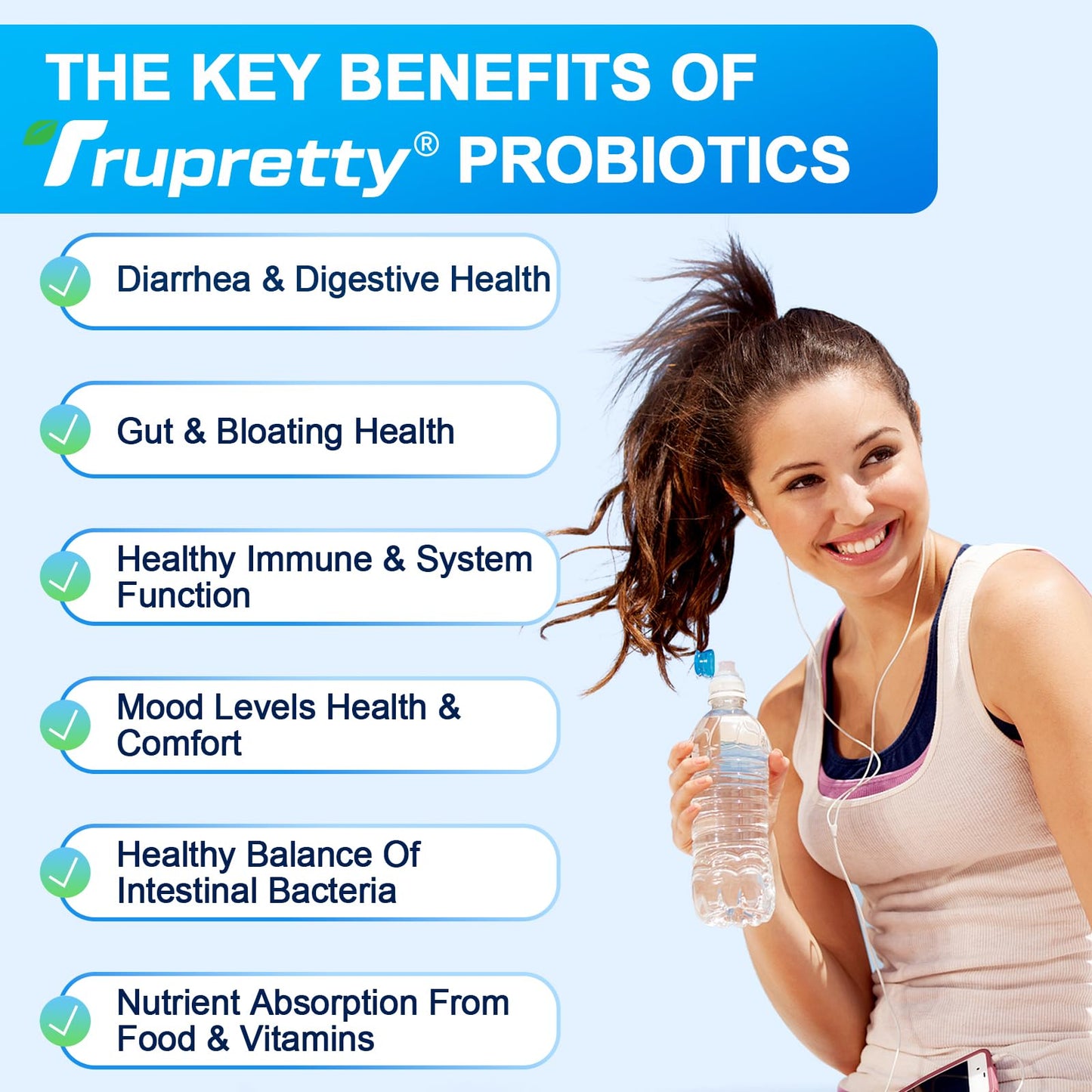 Trupretty Probiotic Capsule 60 Count