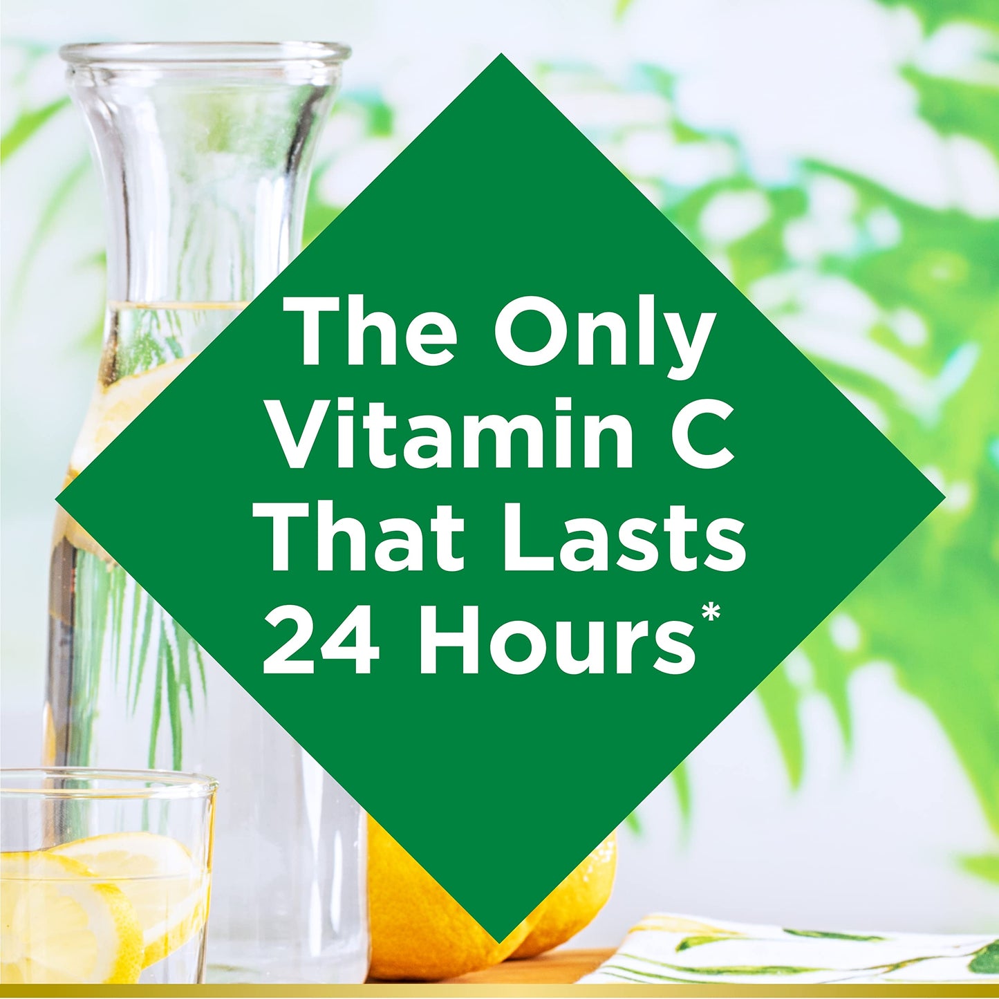 Nature's Bounty Vitamin C 24 Hour Immune Support with Zinc and Vitamin D Ester-C 1000mg Softgels, 100 Count