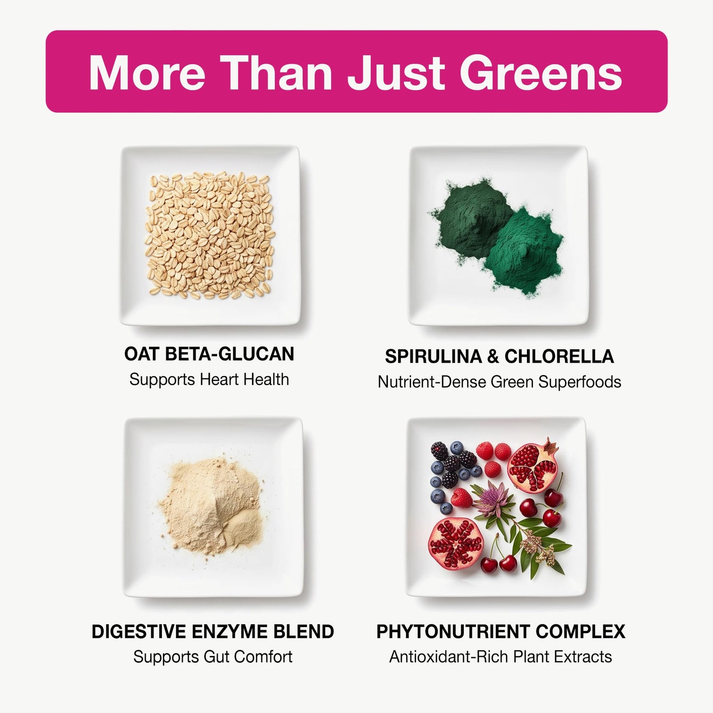 Biopharma Scientific NanoGreens Superfood Greens Powder, 12.7 Ounce
