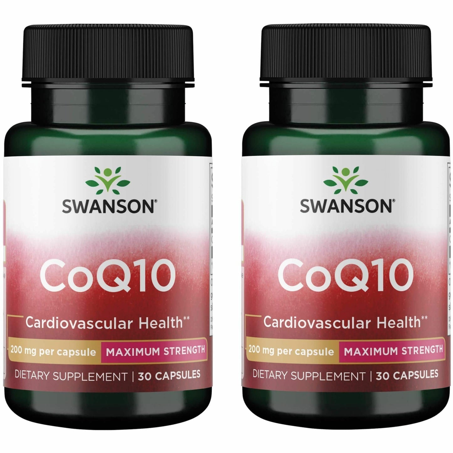 Swanson CoQ10 200 mg Capsules, 60 Count