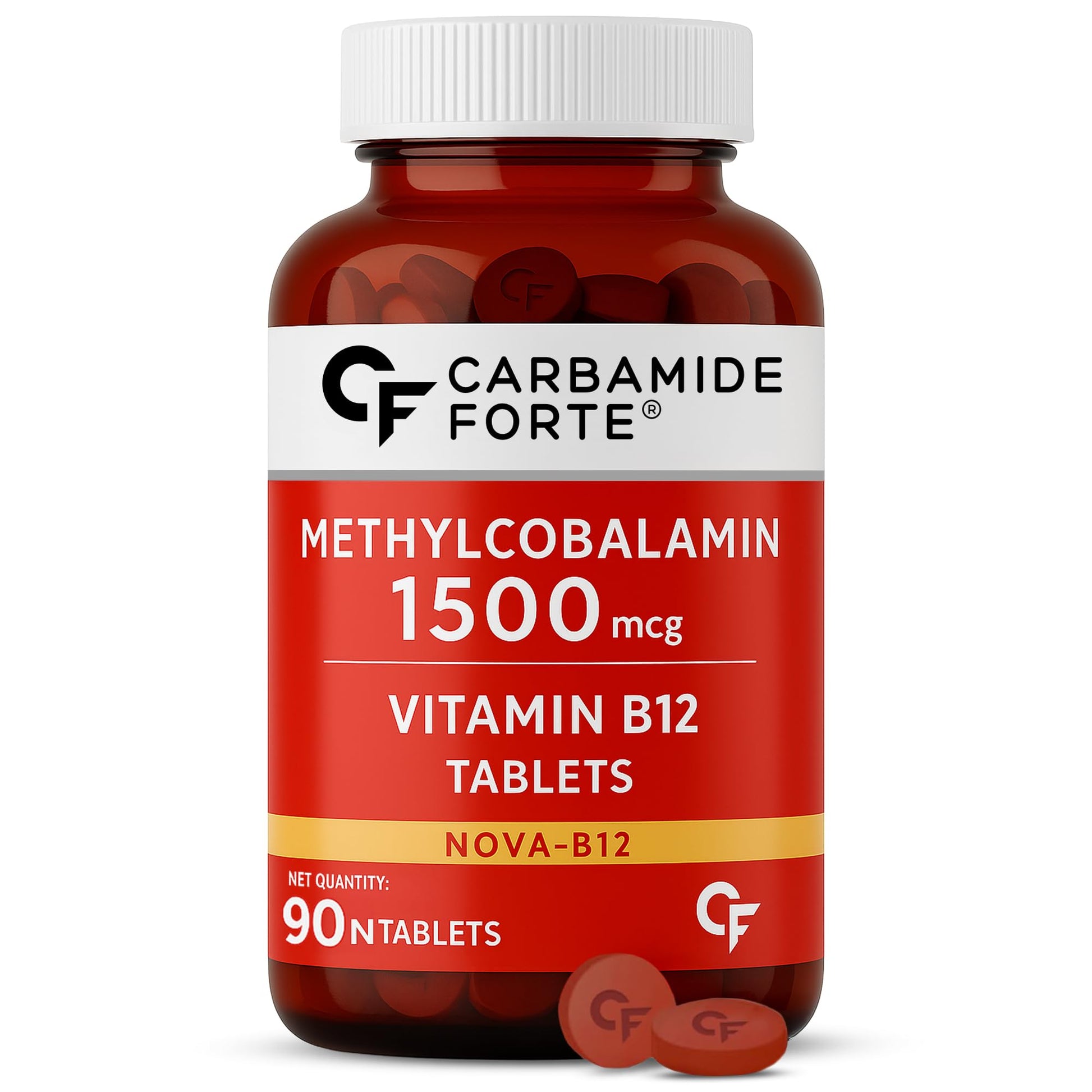 Carbamide Forte Vitamin B12 Tablets Methylcobalamin 1500mcg, 90 Tablets