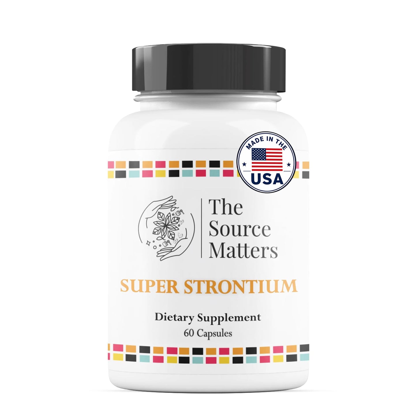 THE SOURCE MATTERS Super Strontium Boost Dietary Supplement Capsules, 60 Count