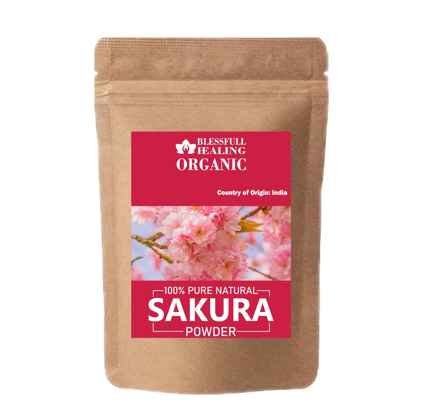 Blessfull Healing Organic Sakura Powder 10.58 oz