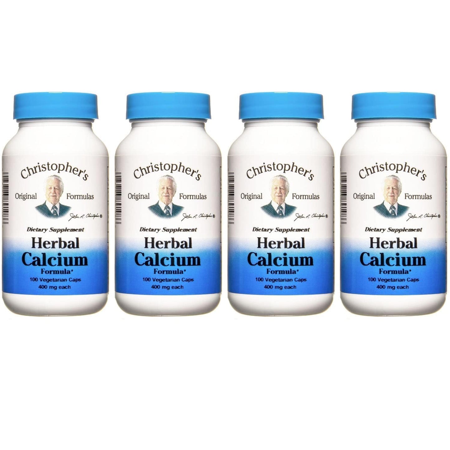 Christopher's Original Formulas Herbal Calcium, Natural Bone Support Capsule 100 Count
