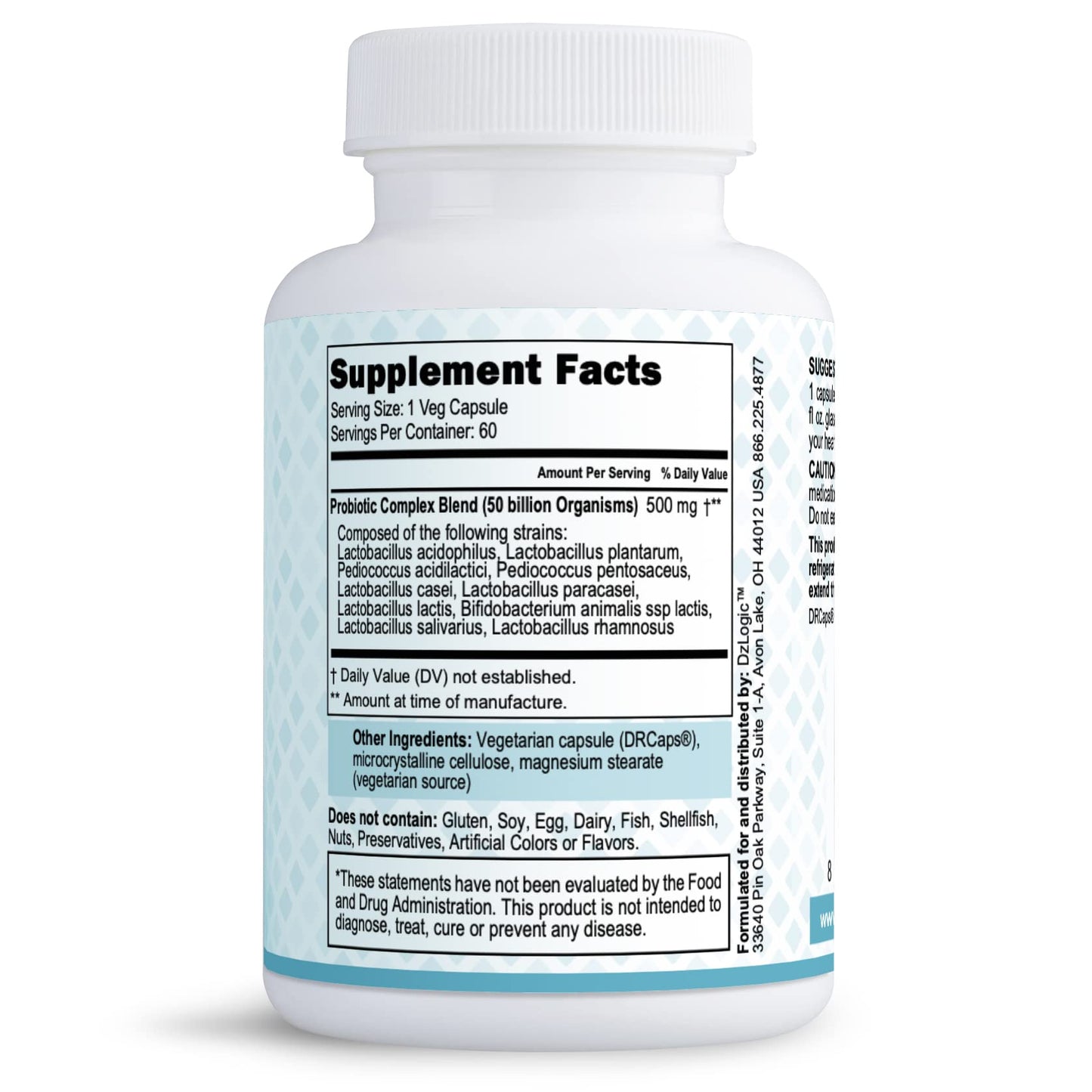 Dzugan PhysioLogic Dr. Dzugan's Advanced Probiotic Formula Capsules 90 Veg. Caps