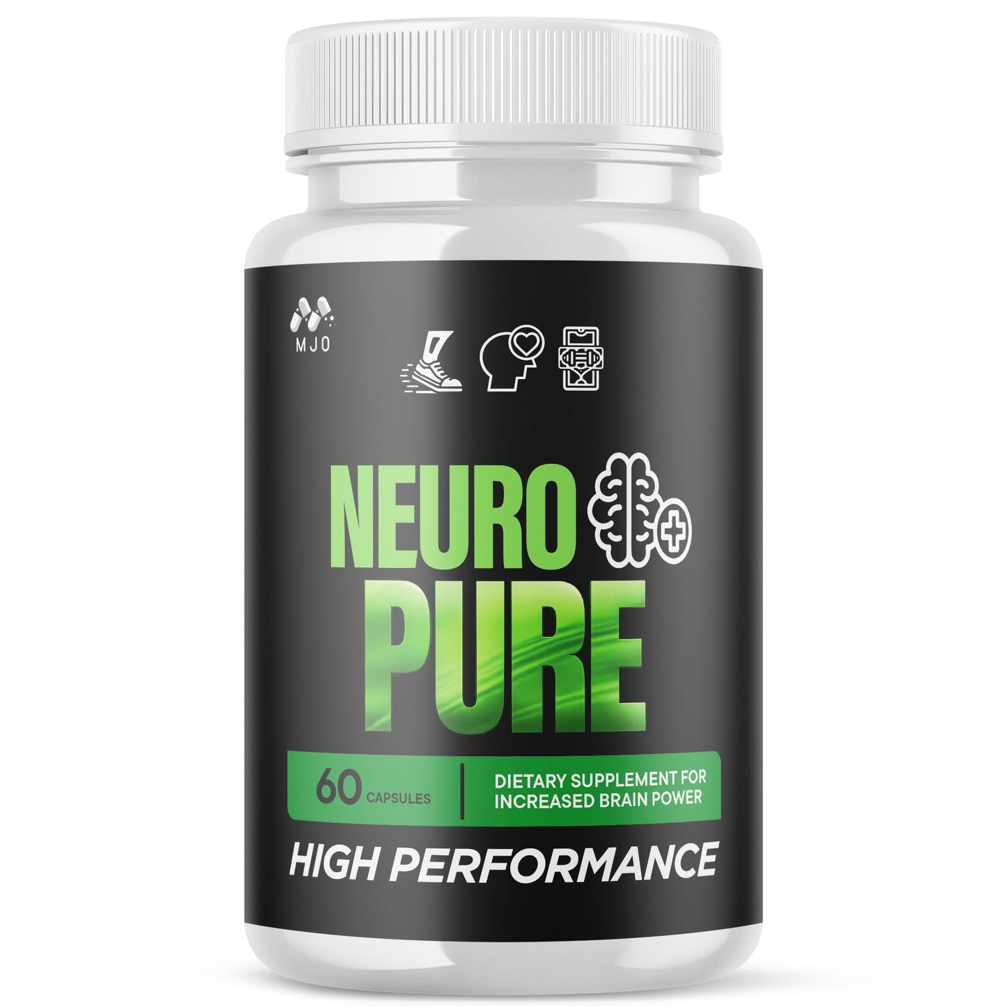 MJO Neuro Pure Capsules 60 Count