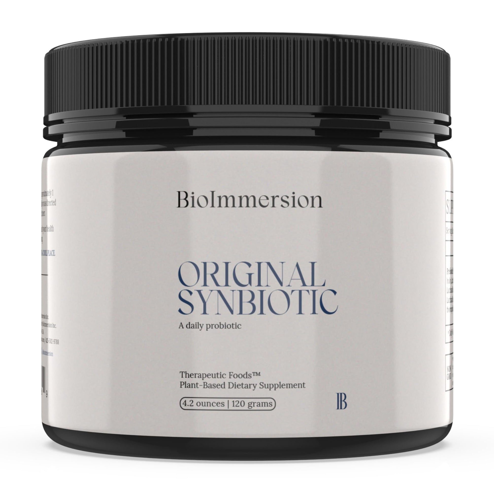 BioImmersion Original Synbiotic Formula Probiotic Blend & Organic Inulin Prebiotics - Supports Gut Balance, Digestive Wellness & Microbiome Diversity - Daily Microbiome Support - Vegan, Clean Label Capsules 4.23