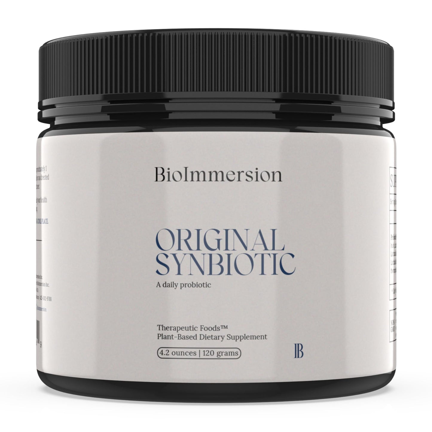 BioImmersion Original Synbiotic Formula Probiotic Blend & Organic Inulin Prebiotics Capsules 4.23 oz
