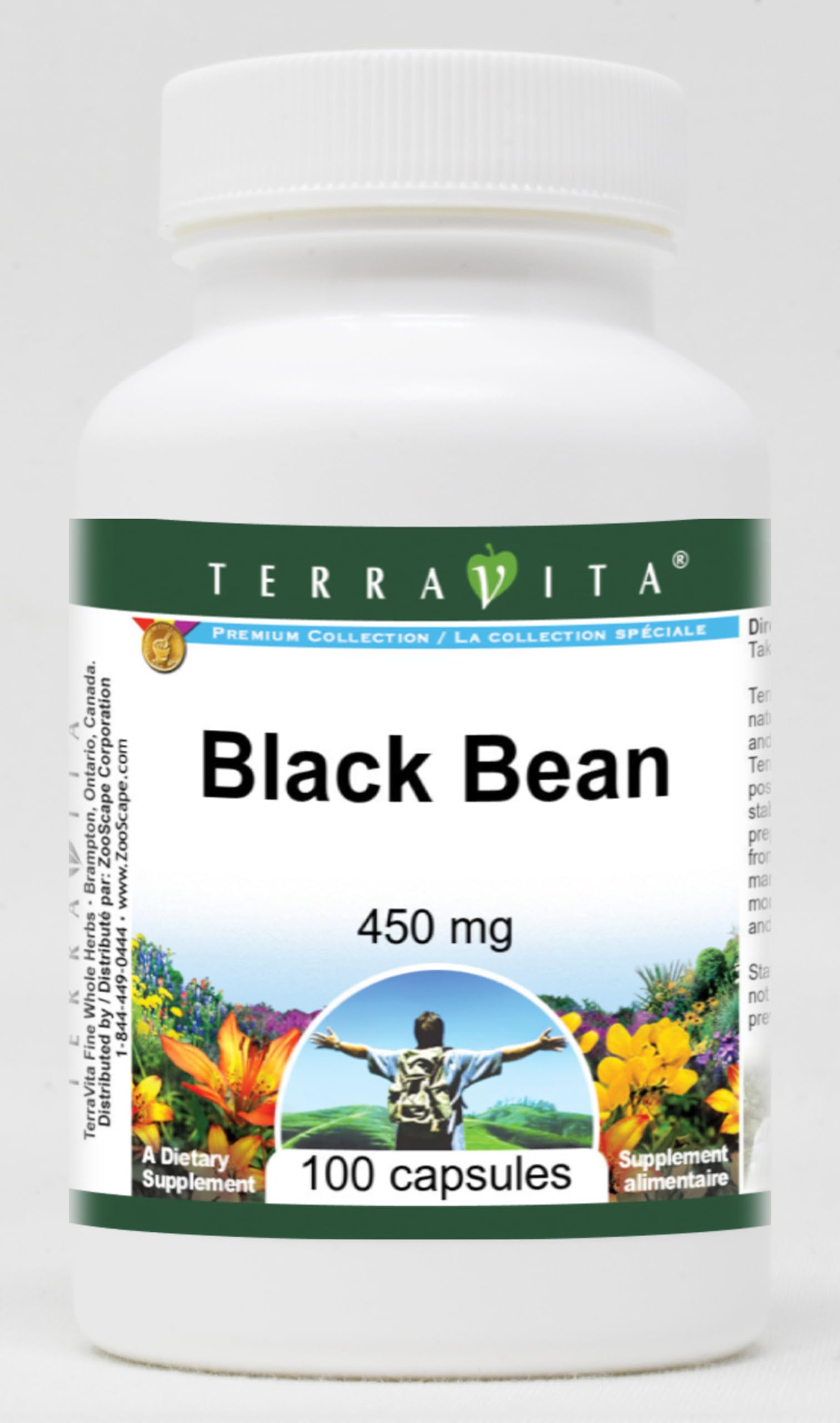 Terravita Black Bean 450 mg Capsules 100 Count
