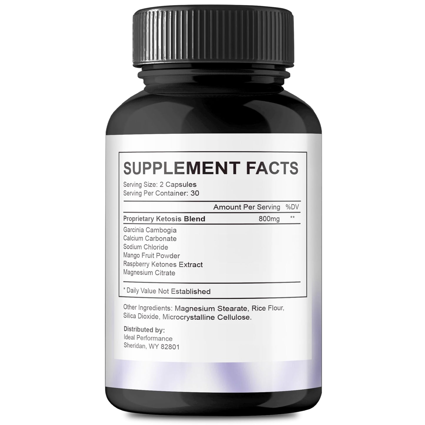 Ideal Performance Gelatide Capsules 180 Count