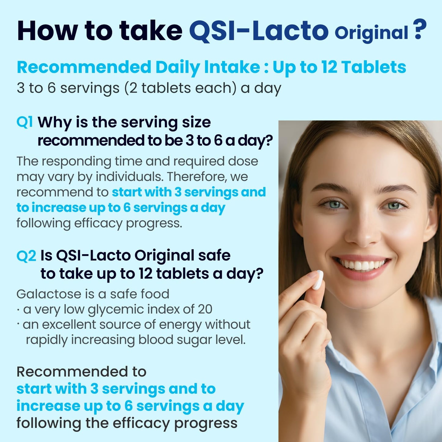 QSI-Lacto Original Tablet, 2-Count