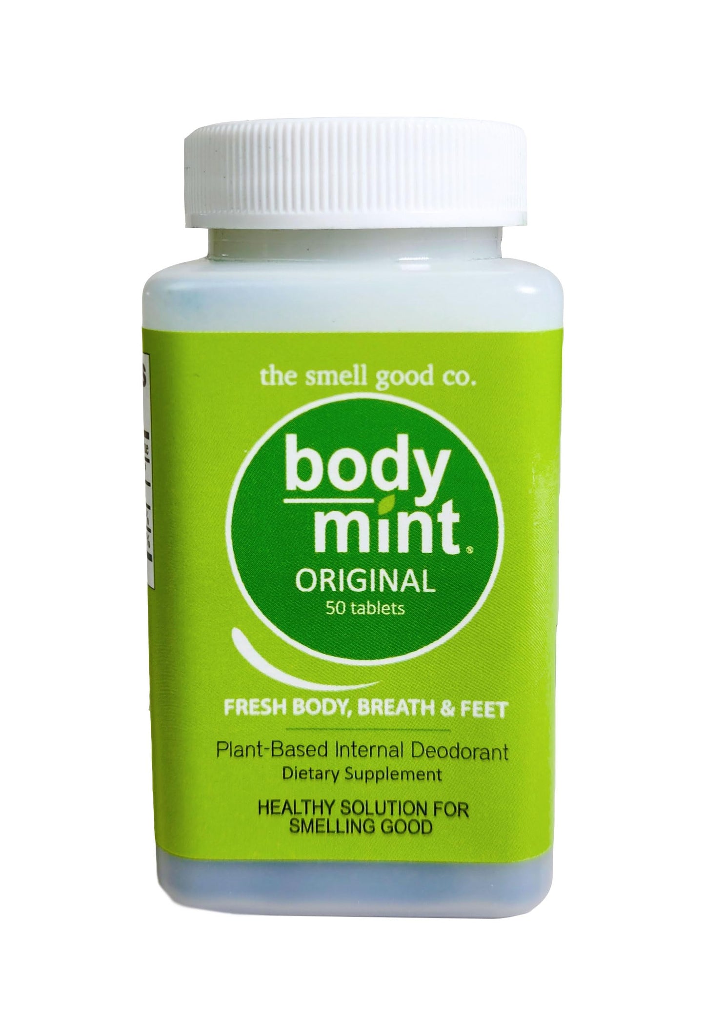 Body Mint Original Chlorophyll Deodorizing Supplement for Full Body Freshness Tablet 50
