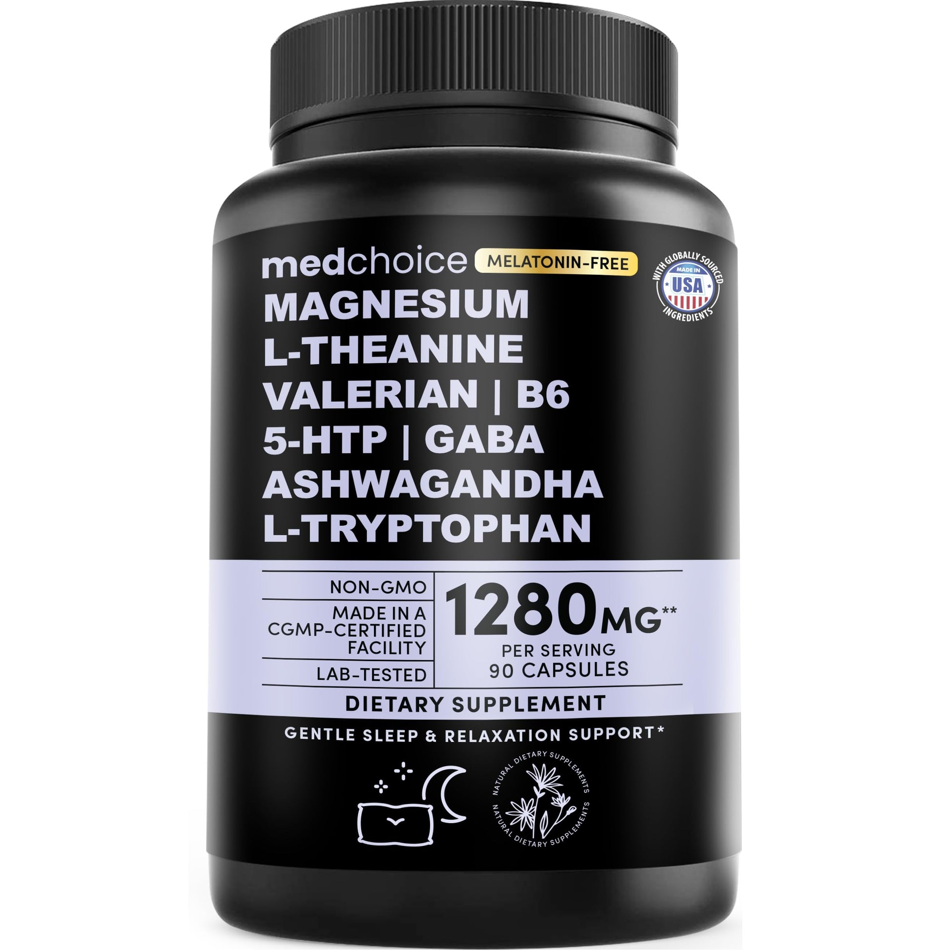 MEDCHOICE 12-in-1 Sleep Support Capsule 90 Capsules