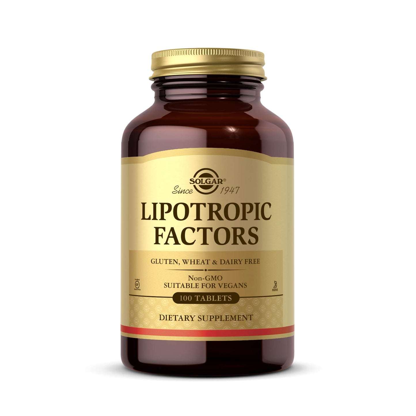 Solgar Lipotropic Factors Tablets 100 Count