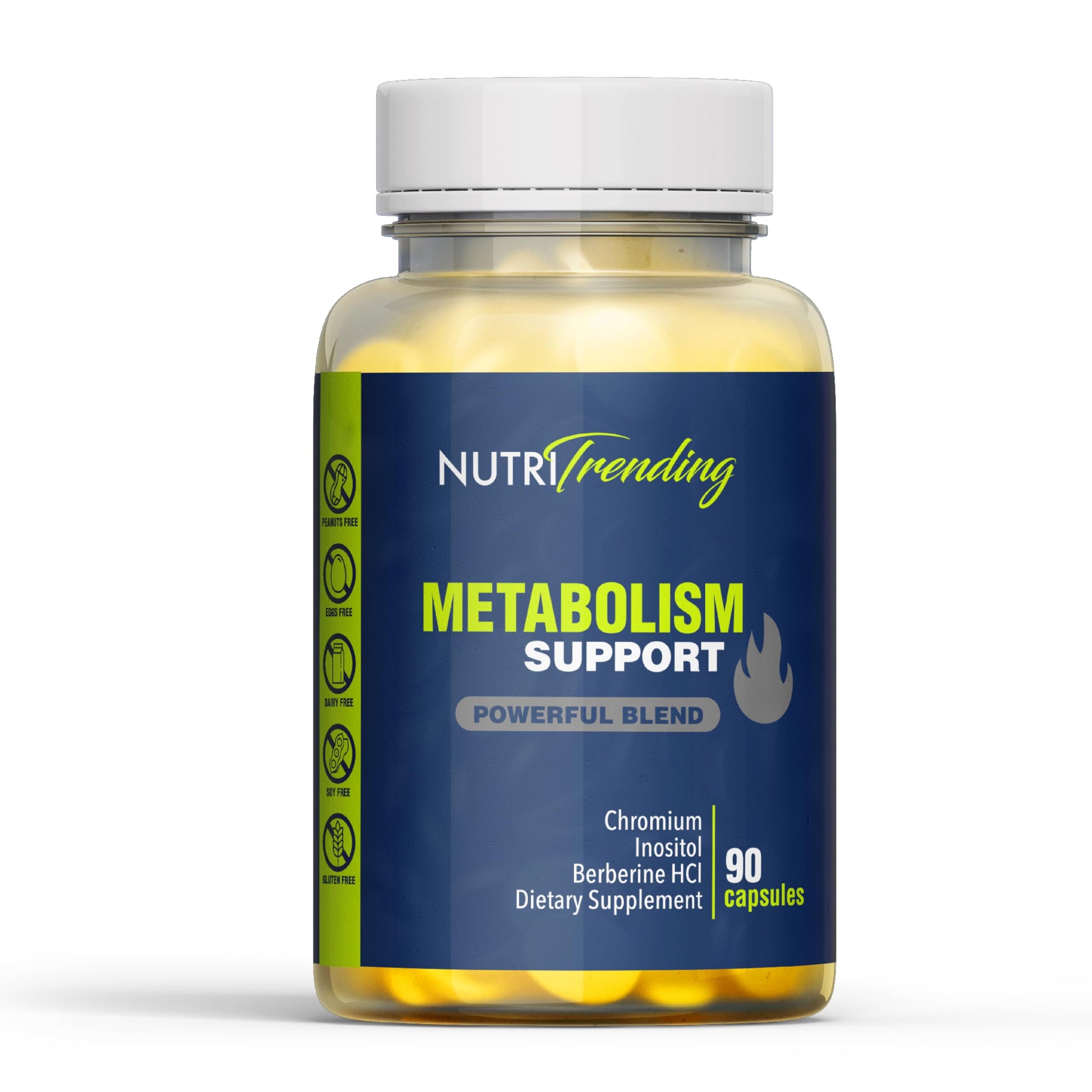 Nutritrending by Ernesto Avendano Metabolism Support Capsule 90 Count