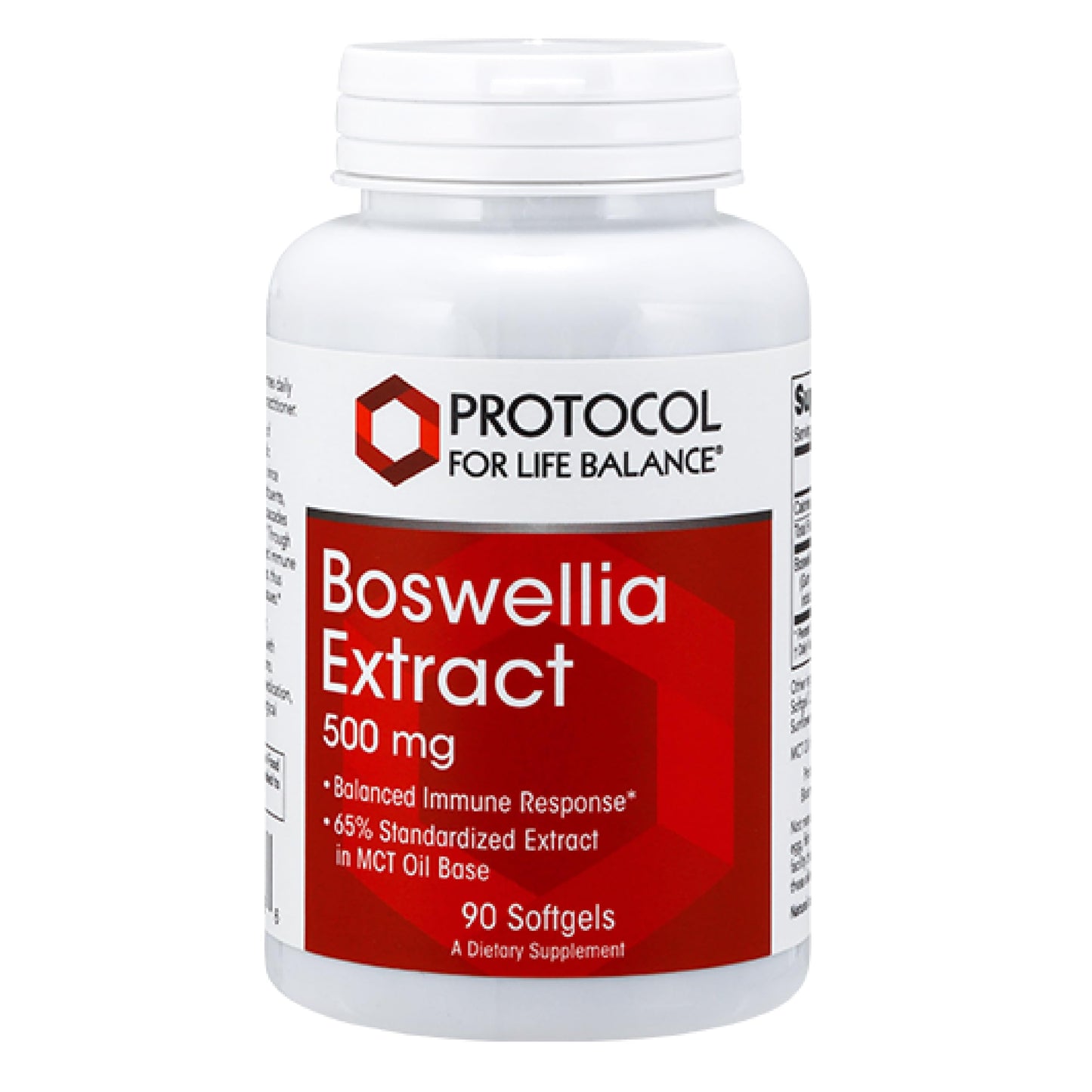 Protocol for Life Balance Boswellia Extract 500 mg Softgels, 90 Softgels