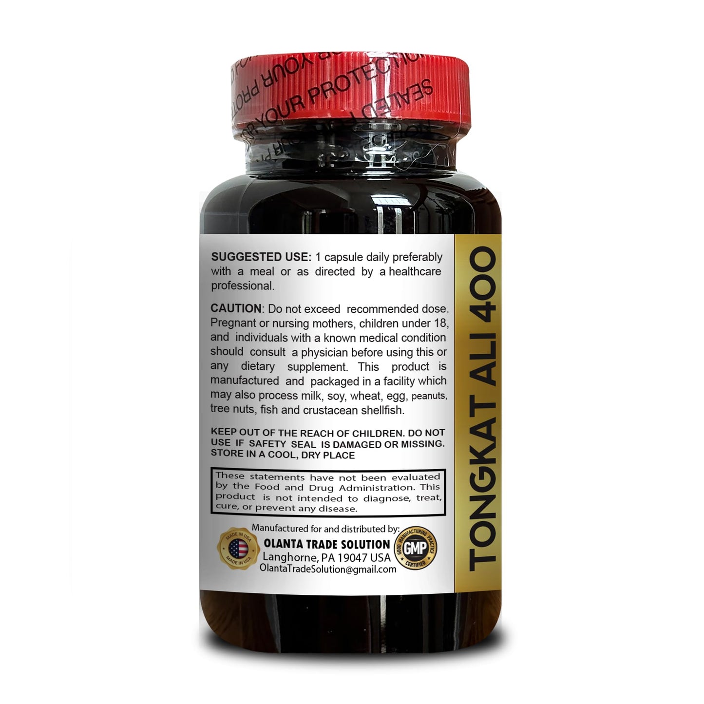OLANTA TRADE SOLUTION Longjack Tongkat Ali Capsules 60 Capsules