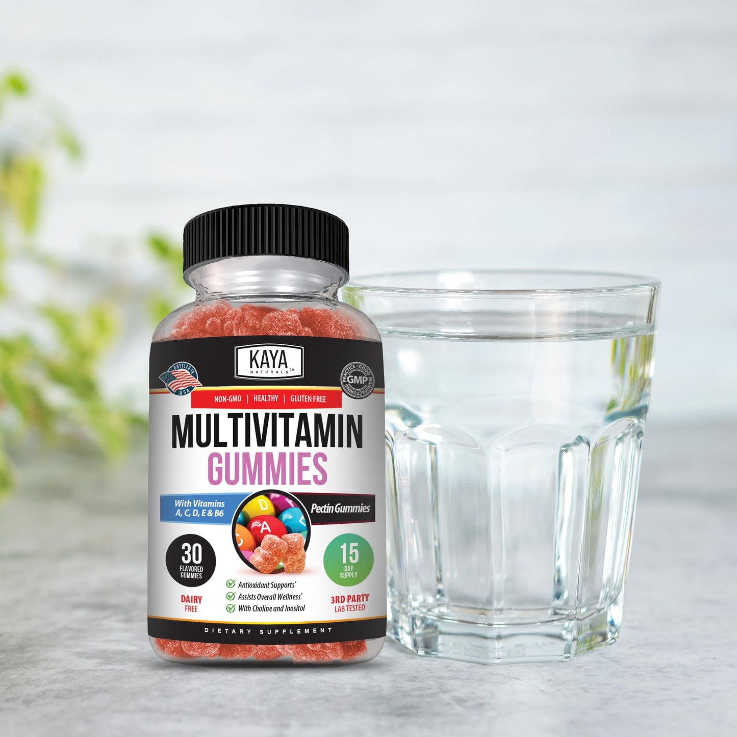 Kaya Naturals Adult Multivitamin Gummy 60 Gummies