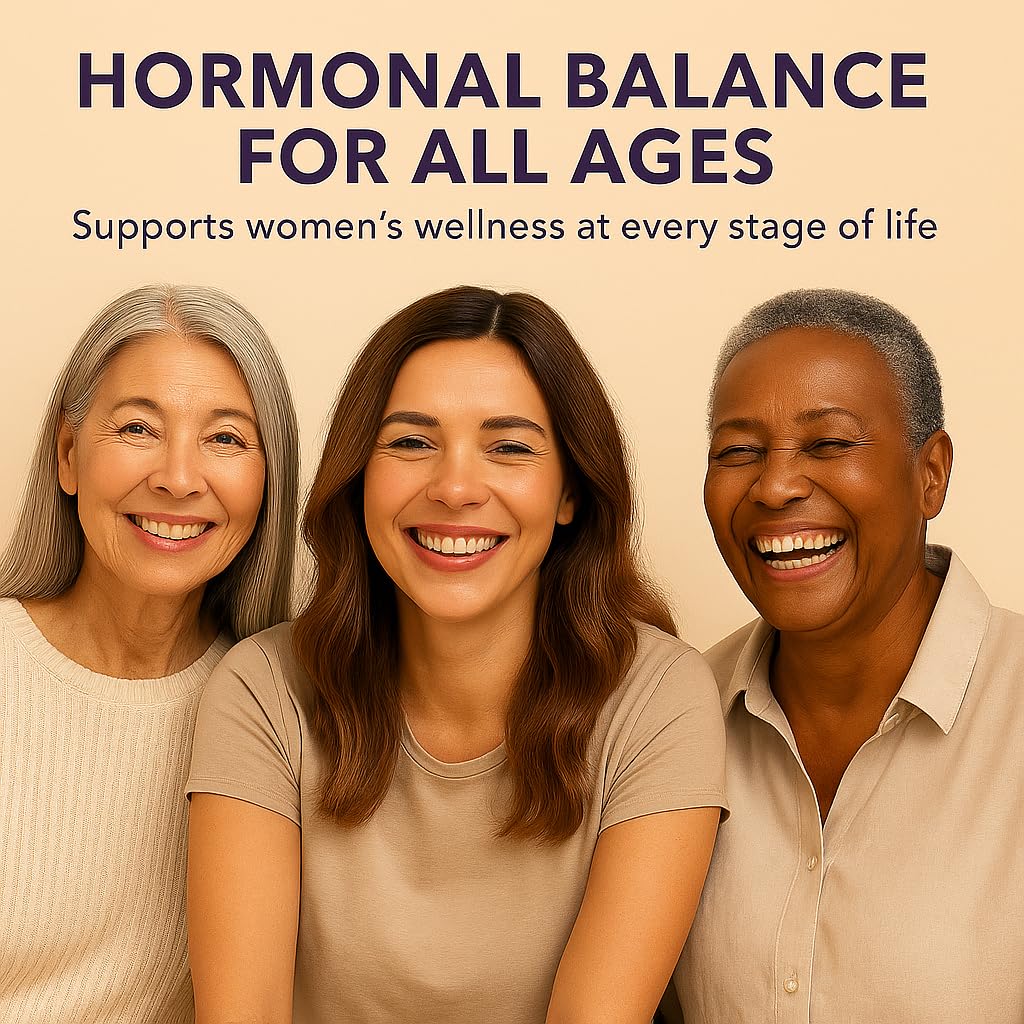 Generic HormonaEase Women’s Wellness Supplement – Vegan Hormonal Balance, Mood & Energy Support with Maca Root & Dong Quai 60 Capsules