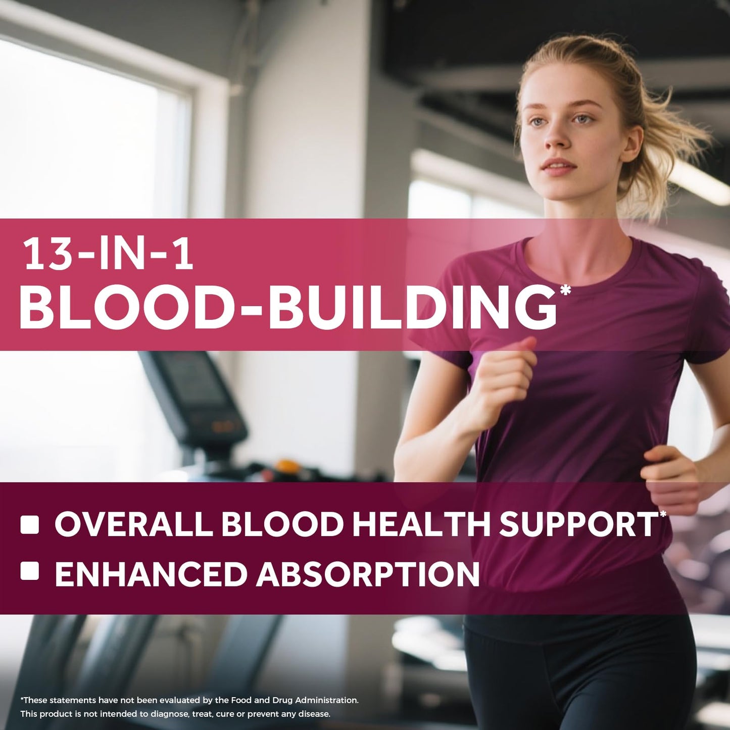 Doctor's Recipes Iron Supplement for Women & Men, Iron 65 mg with Vitamin C, D3, B6, B12, Folate, Beet Root, Pumpkin Seeds for Energy & Red Blood Cell Support Tablet, 90