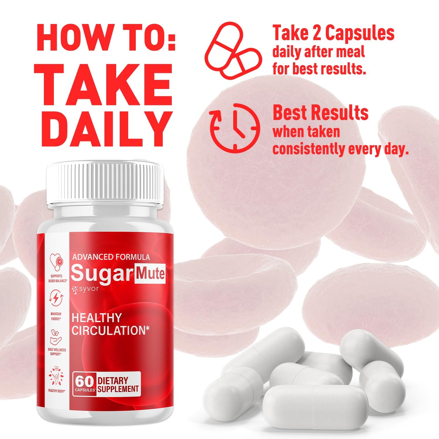 Syvor SugarMute Capsules 60 Count